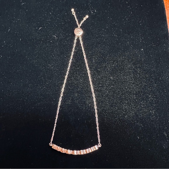 Kate Spade - Full Circle Rosegold Adjustable Slider Bracelet - Picture 9 of 9